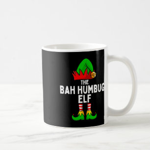 Bah Humbug Elf Matching Family jul Kaffemugg