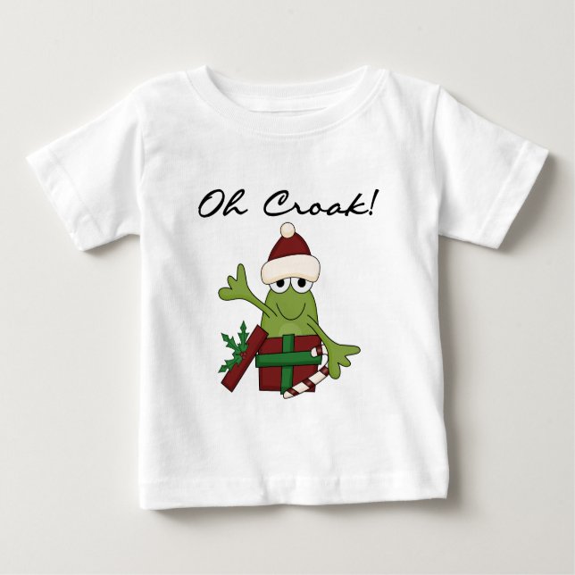 Bah Humbug Frog jul Tshirts och Gifts (Framsida)