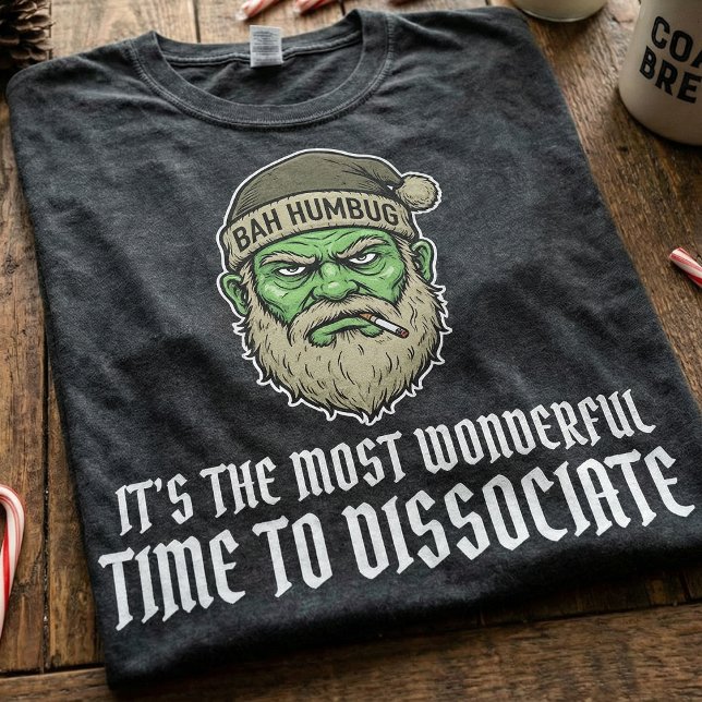 Bah Humbug Grinch Style Christmas T-Shirt, Funny  T Shirt (Skapare uppladdad)