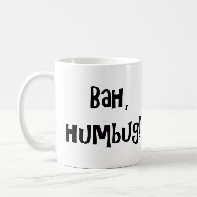 Bah humbug kaffemugg (Vänster)