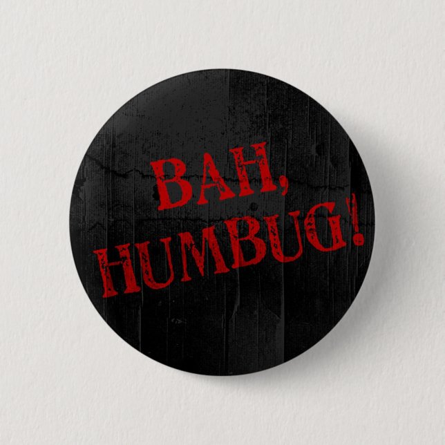 Bah Humbug Knapp (Framsida)