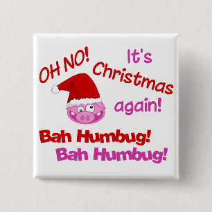 BAH HUMBUG-knapp Knapp