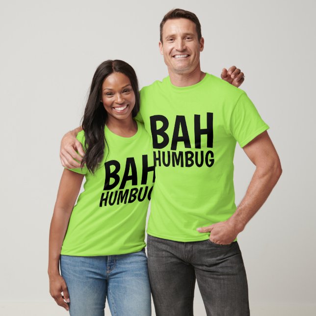 BAH HUMBUG Linnande T-shirts (Unisex)