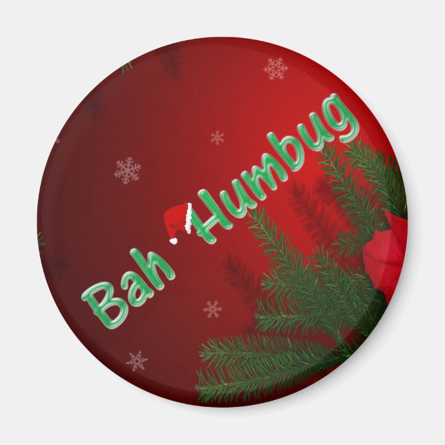 Bah Humbug Magnet (Framsidan)