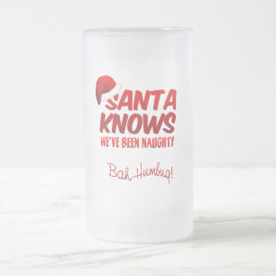 BAH HUMBUG Naughty mugg