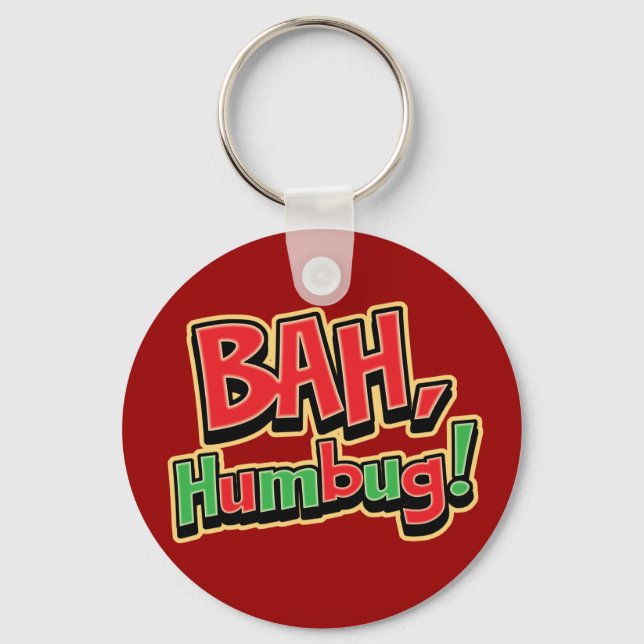 Bah Humbug Nyckelring (Framsida)