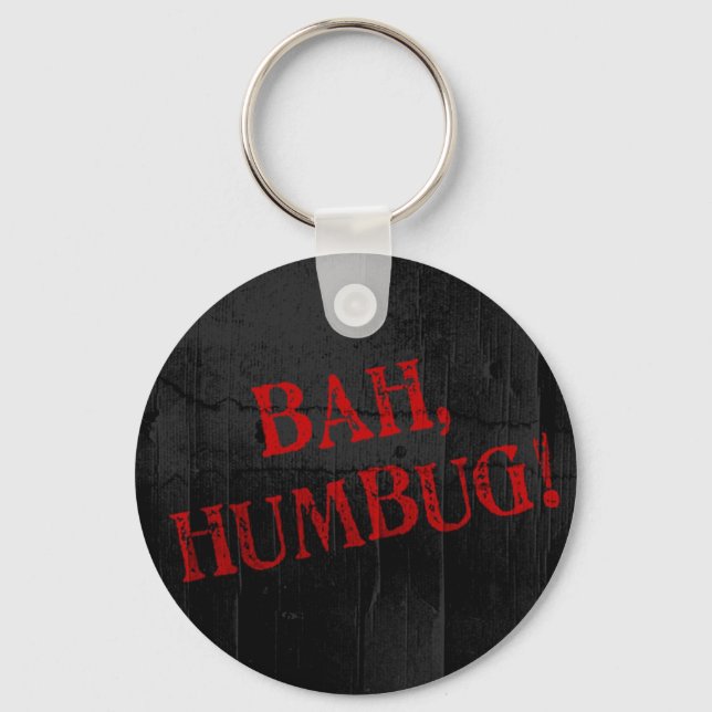 Bah Humbug Nyckelring (Framsida)