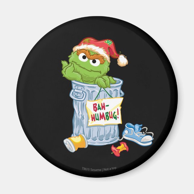 Bah-Humbug Oscar Magnet (Framsidan)