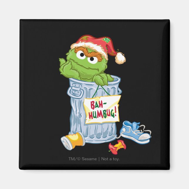 Bah-Humbug Oscar Magnet (Framsidan)