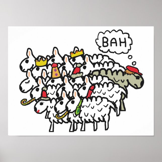 Bah Humbug Poster (Framsidan)