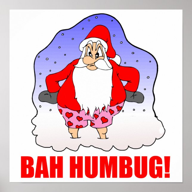 Bah Humbug Poster (Framsidan)