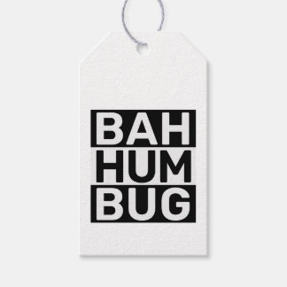 Bah Humbug Presentetikett