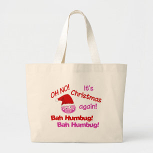 BAH HUMBUG-säck Jumbo Tygkasse
