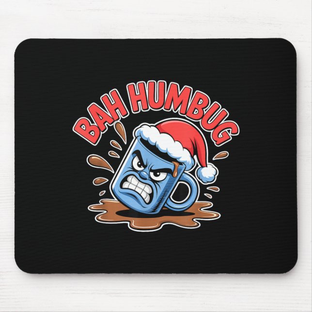 Bah Humbug Santa's Coffee Mug Sarcastic Christmas  Musmatta (Framsidan)