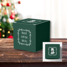 Bah Humbug Scrooge Dickens Christmas Carol Presentaskar