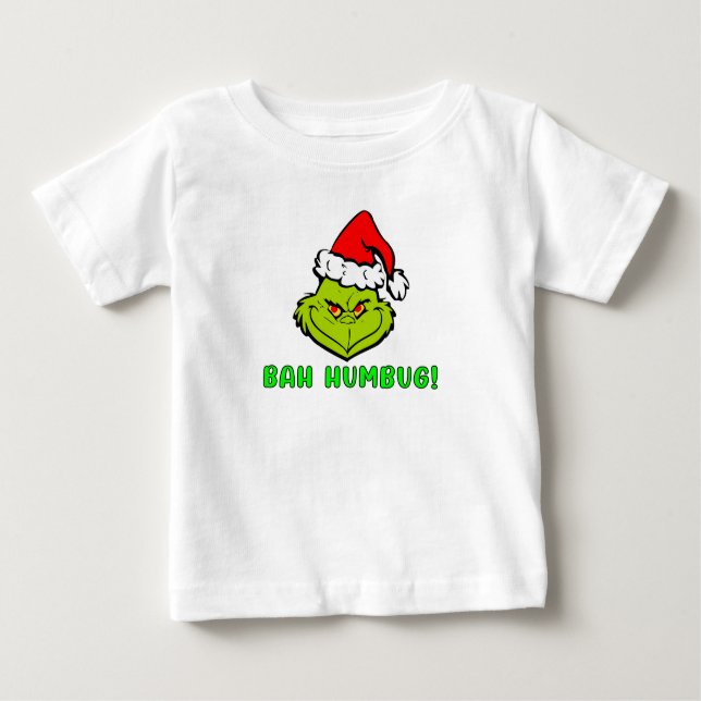 Bah Humbug Scrooge Essential Christmas Cartoon T Shirt (Framsida)