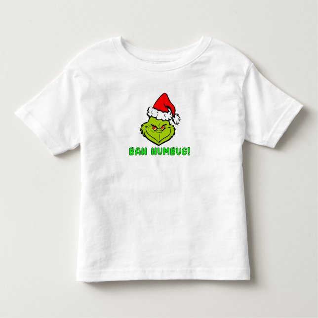 Bah Humbug Scrooge Essential Christmas Cartoon T Shirt (Framsida)
