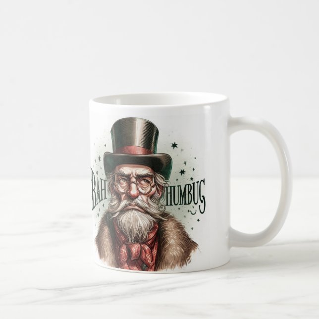 Bah humbug! Scrooge godkänd! Kaffemugg (Höger)