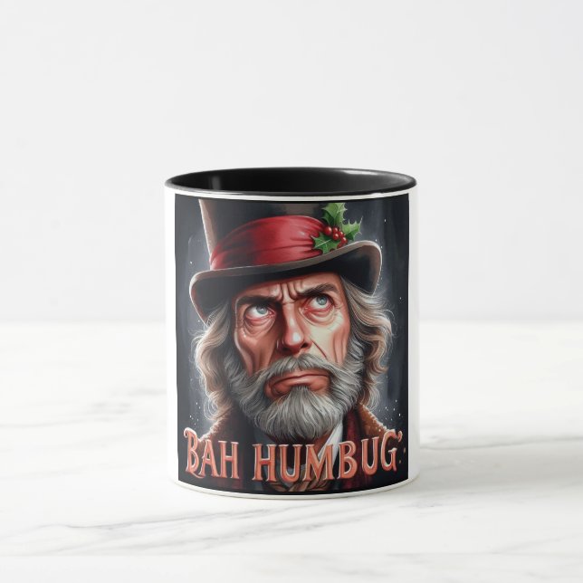 Bah Humbug Scrooge jul Mugg (Center)
