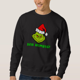 Bah Humbug Scrooge Julen Kartongserie Lång Ärmad Tröja