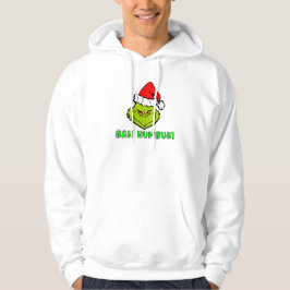 Bah Humbug Scrooge Julens Väsentliga Tecknad Film Hoodie