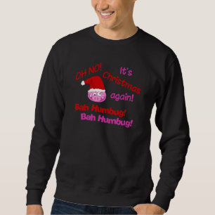BAH HUMBUG-skjorta - välj stil Lång Ärmad Tröja