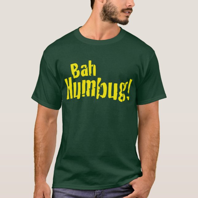 Bah Humbug T-shirt (Framsida)