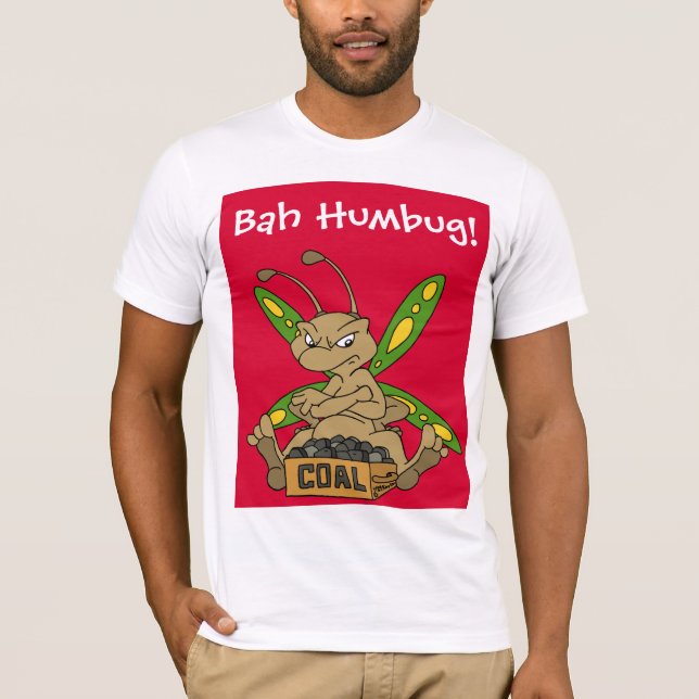 Bah Humbug! T-shirt (Framsida)