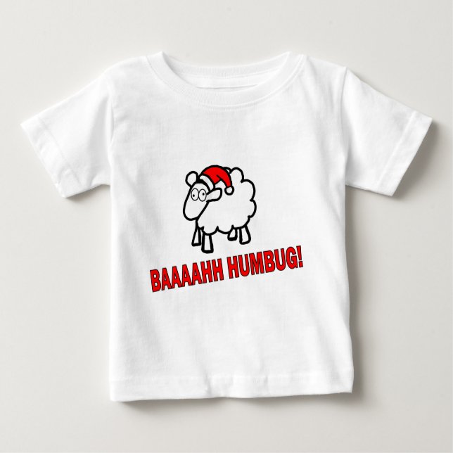Bah Humbug! T Shirt (Framsida)