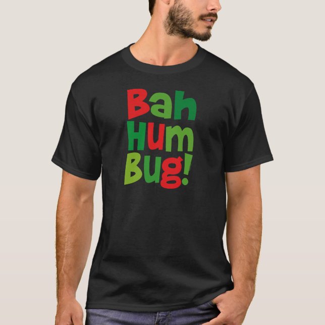Bah Humbug T-shirt (Framsida)