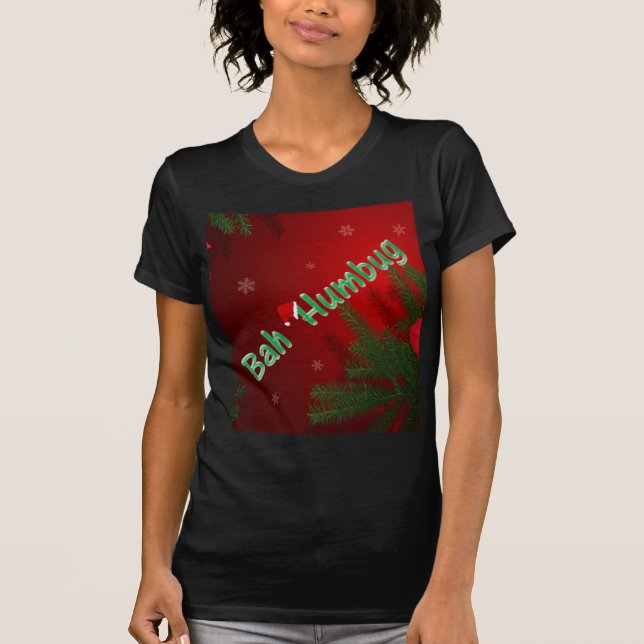 Bah Humbug T-shirt (Framsida)
