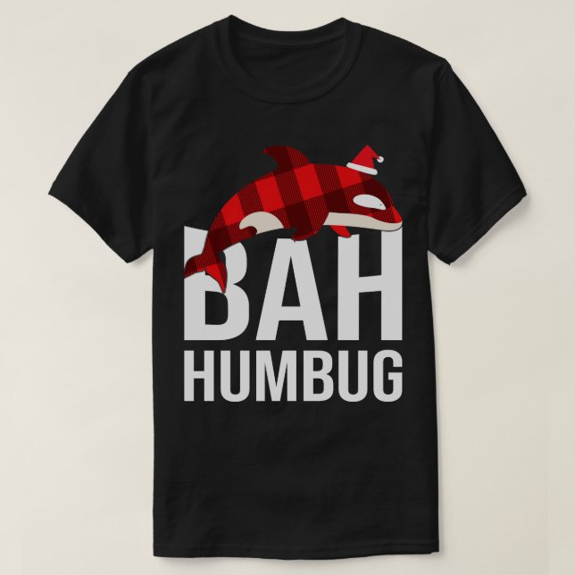 Bah humbug t shirt (Design framsida)