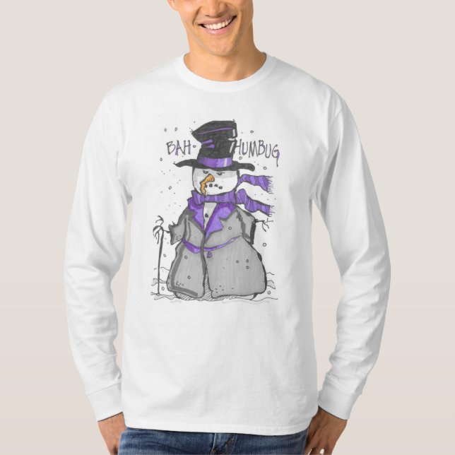 Bah-Humbug T-Shirt (Framsida)