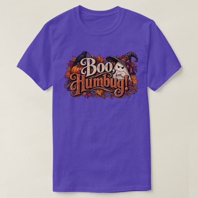 Bah humbug t shirt (Design framsida)