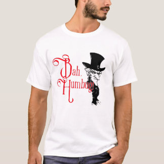 Bah Humbug Victoransk Herr Jul T-Shirt