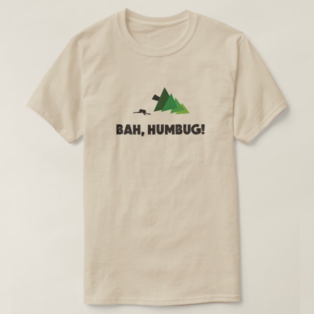 bah humbugjul t shirt (Design framsida)