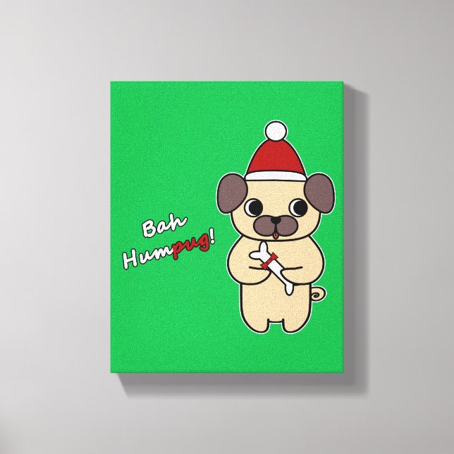 Bah Humpug! 1 Canvastryck (Framsida)