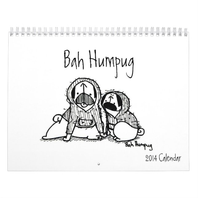 Bah Humpug 2014 kalender (Omslag)