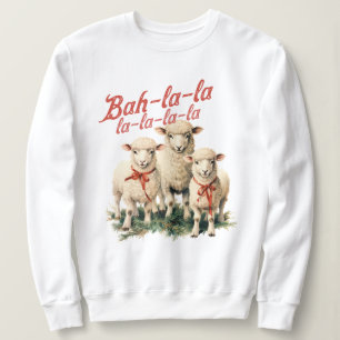 Bah La Cute Retro-julfår T Shirt