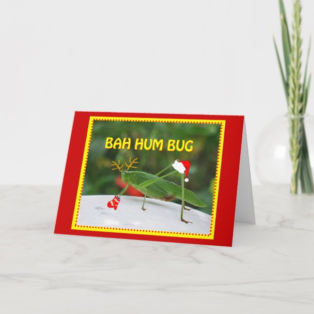 Bah mummelkryp helgkort (Framsida)