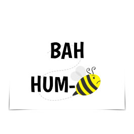 "Bah skit"-kort med sur bees Kort