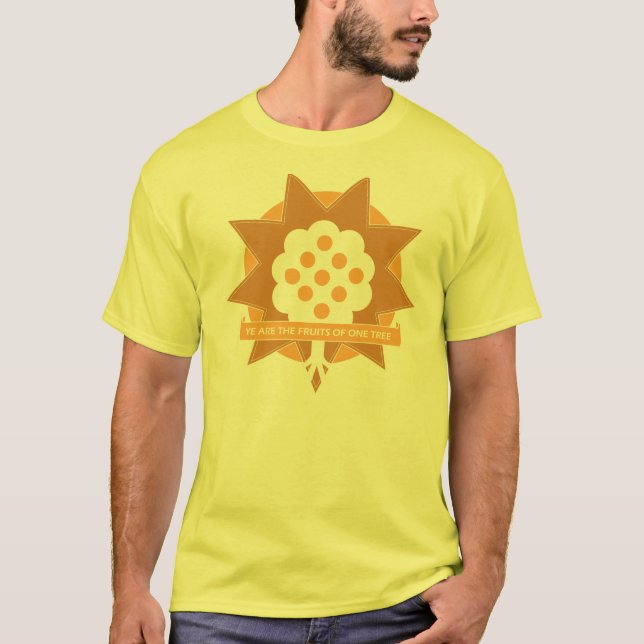 Baha'i av den Redlands logotypskjortan Tee (Framsida)