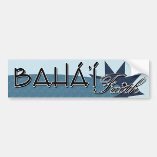 Baha'i Faith Bumper-dekal Bildekal