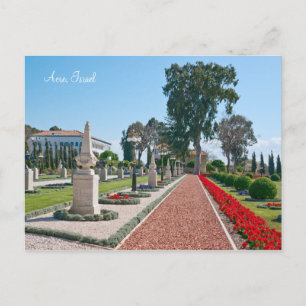 Bahá'í Gardens of Acre, Israel Vykort