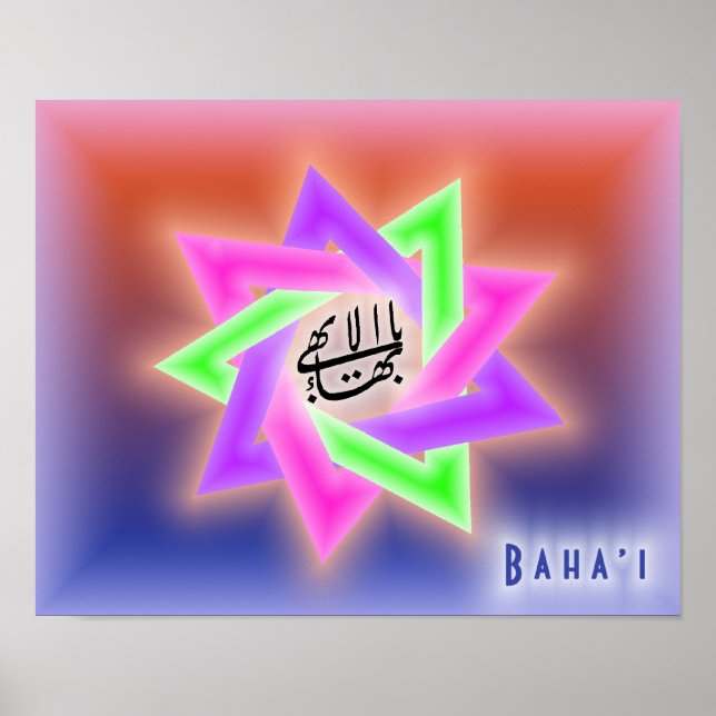 Baha'i Poster (Framsidan)