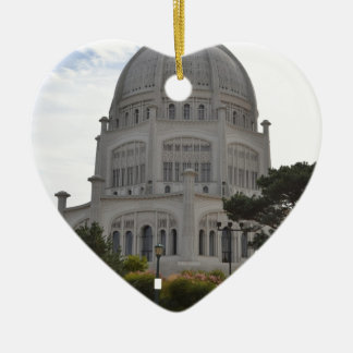 Bahai tempel i Wilmette, IL Julgransprydnad Keramik