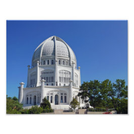 Baha'i Temple Fototryck