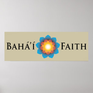 Bahá'í tro poster