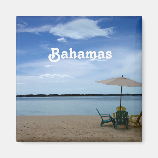 Bahama Beach Magnet (Framsidan)