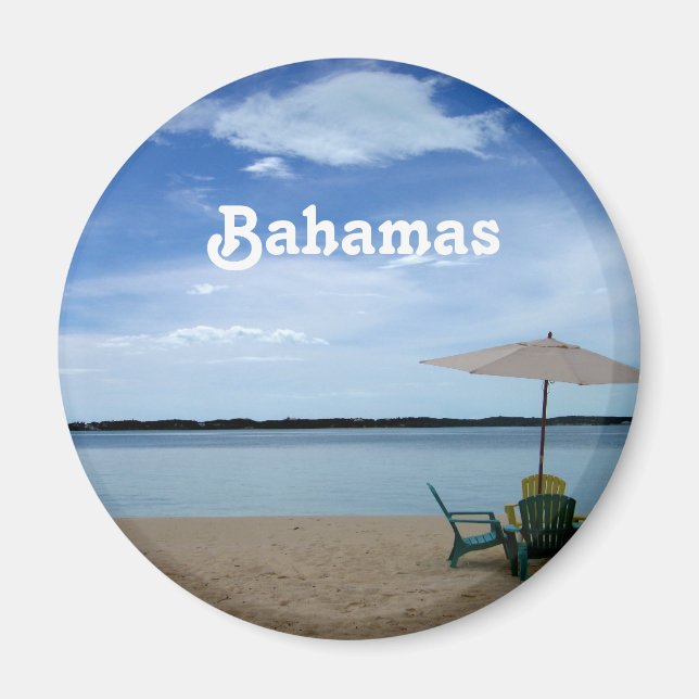 Bahama Beach Magnet (Framsidan)